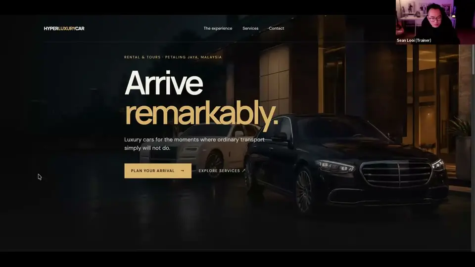 Watch an agent build a website. Live in class, in about 3 minutes.